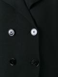 double-breasted cardi-coat