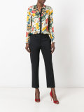 floral print shirt