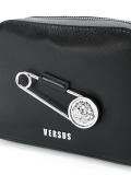 lion pin crossbody bag