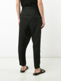 drop-crotch trousers