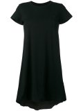 cupro insert T-shirt dress