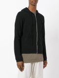Voir Dire zipped hoodie