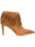 fringed ankle boots