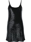 sequinned mini dress