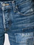 destroyed cropped jeans