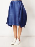 elasticated waist pleated skirt