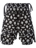 monogram overlap shorts 