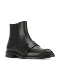 front strap ankle boots