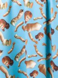doll print skirt