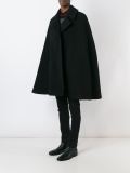 mid-length cape coat