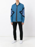 symmetric triangular print shirt