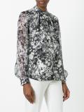 floral print shirt