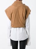 cap sleeve cropped jacket