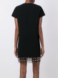 V-neck mini dress