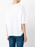 gathered front T-shirt