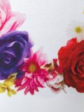 floral print T-shirt