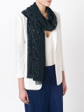 embellished scarf