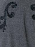 embroidered detail sweatshirt 
