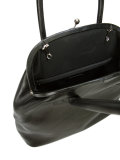 clasp panelled handbag
