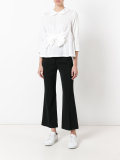 front bow blouse