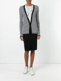 striped cardigan