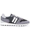contrast panel sneakers 