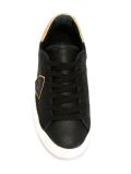 metallic detail sneakers