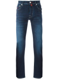 stretched skinny jeans