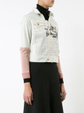 newspaper print jacket 