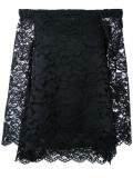 lace cold shoulder blouse