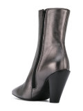 mid-calf pointed boots
