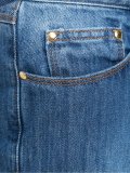 high waist straight jeans