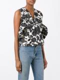 floral print blouse 