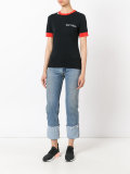 Hand Gun ripped T-shirt