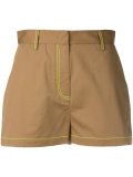 contrast stitch shorts