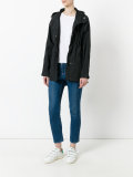 hooded shell jacket