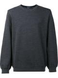 reversible crew sweatshirt