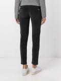 velvet effect skinny trousers