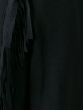 fringe wool dress