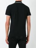logo print polo shirt
