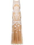 backless beaded gown