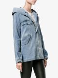 raccoon fur hooded jacket