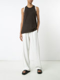 frayed detail tank