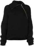 woven oversized jumper