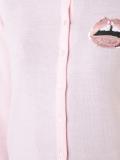 sequin lips cardigan