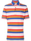 striped polo shirt