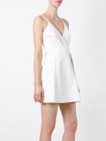 v-neck short dress