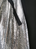 contrast shift dress
