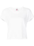 cropped short sleeve T-shirt