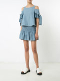 cold-shoulder blouse